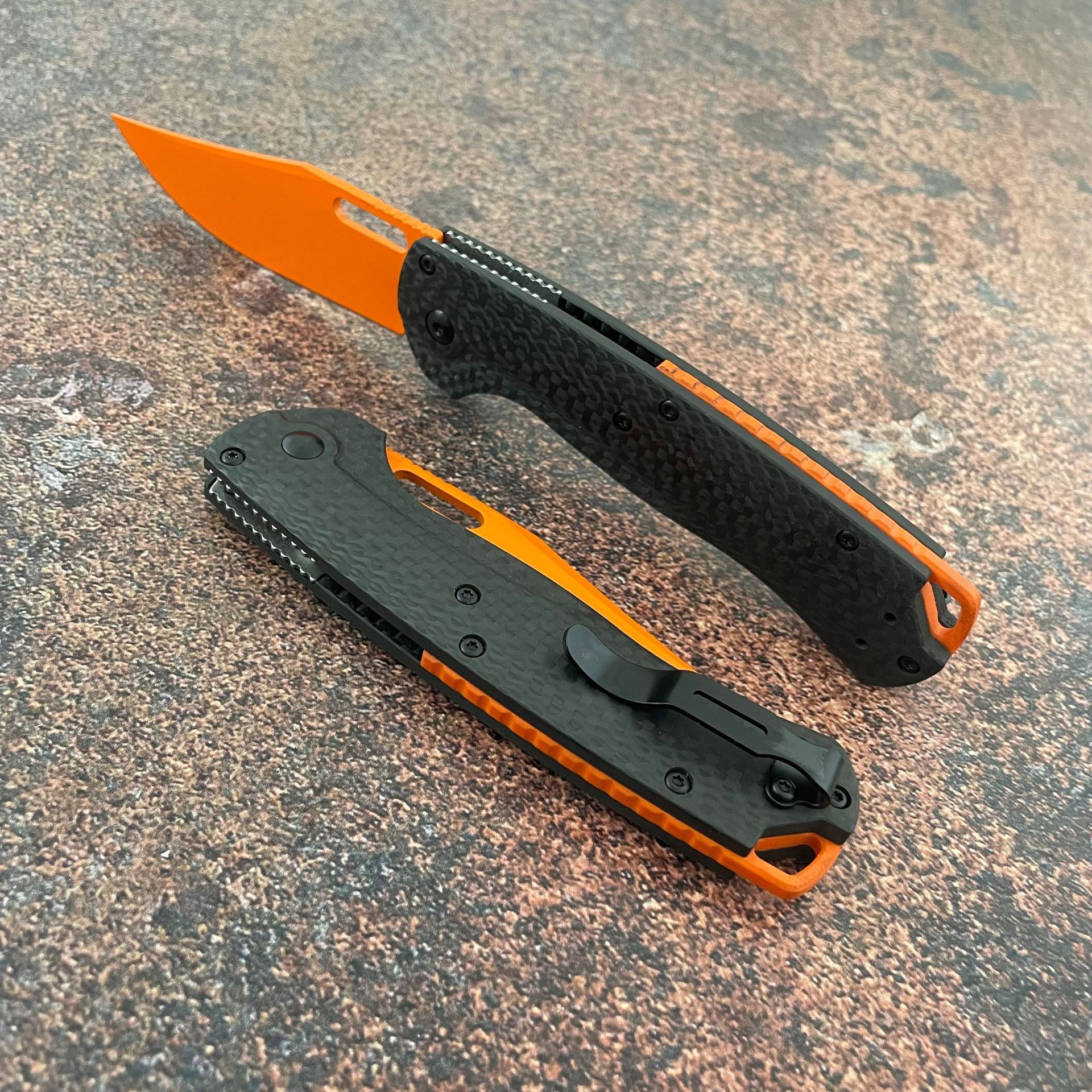 NEW BM 15535 Pocket Knife CPM154 Blade Carbon Fiber Handle Fast Opening Outdoor Camping Tactical Survival Folding Knives EDC Tool