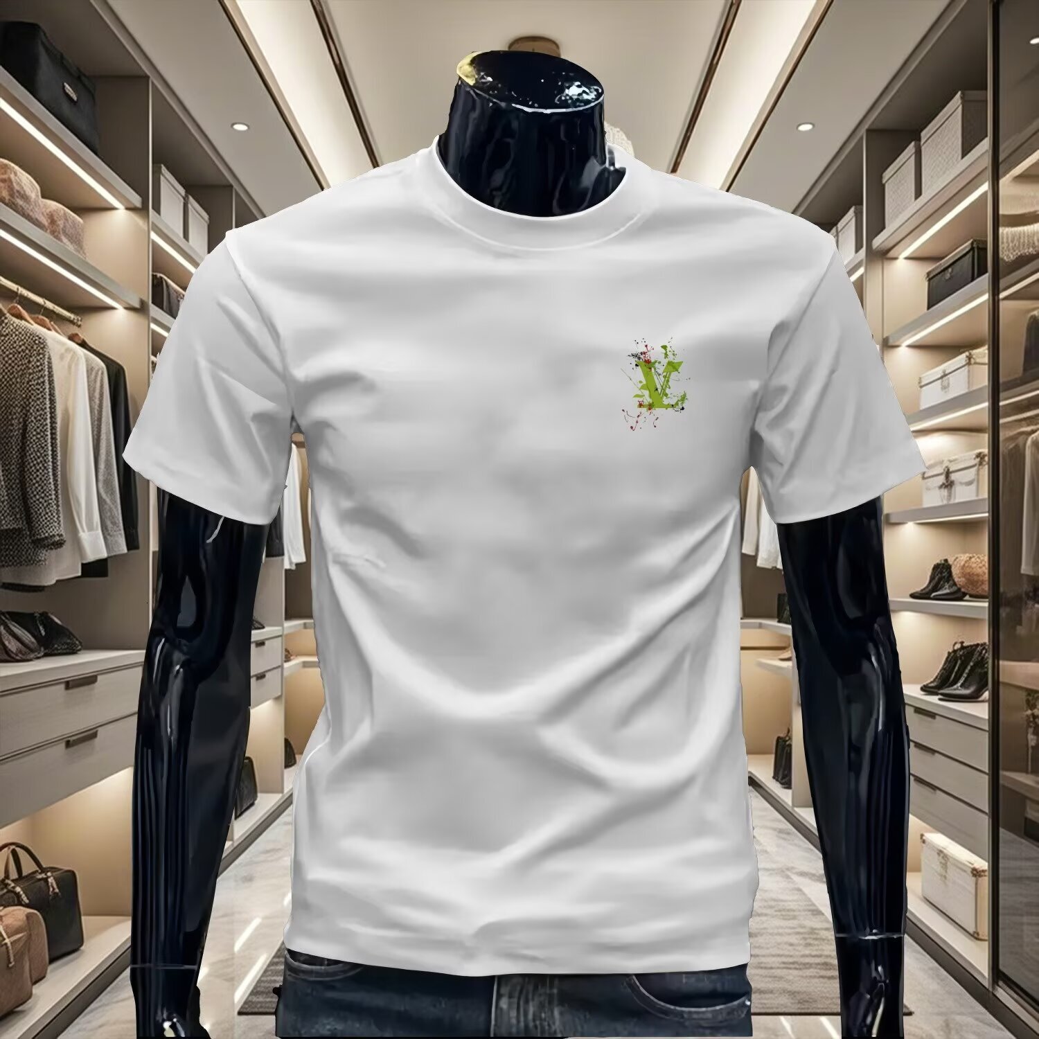 T Shirts For Men Designer Tee Shirt Homme Graphic Tee Sweatshirt Y2k Sporty Style Fashion Golf White Breathable Oversized Essential Clothes