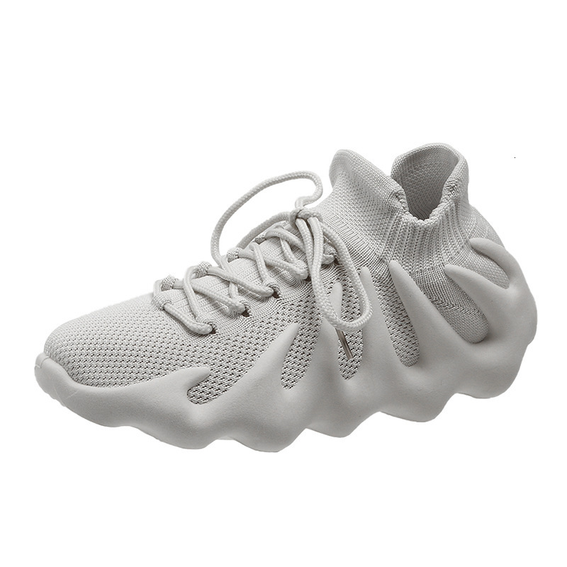 New Flyknit Octopus Casual Sneakers Korean Style Trendy Couple Breathable Volcano Socks Unisex Shoes