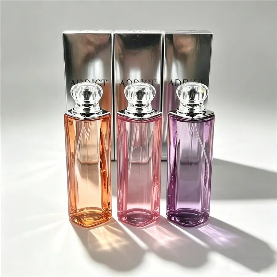 High Quality Perfume Women Fragrance 50ml Rosy Glow Peachy Glow Purple Glow Floral Notes Long Lasting Good Smell EDP EDT Perfume