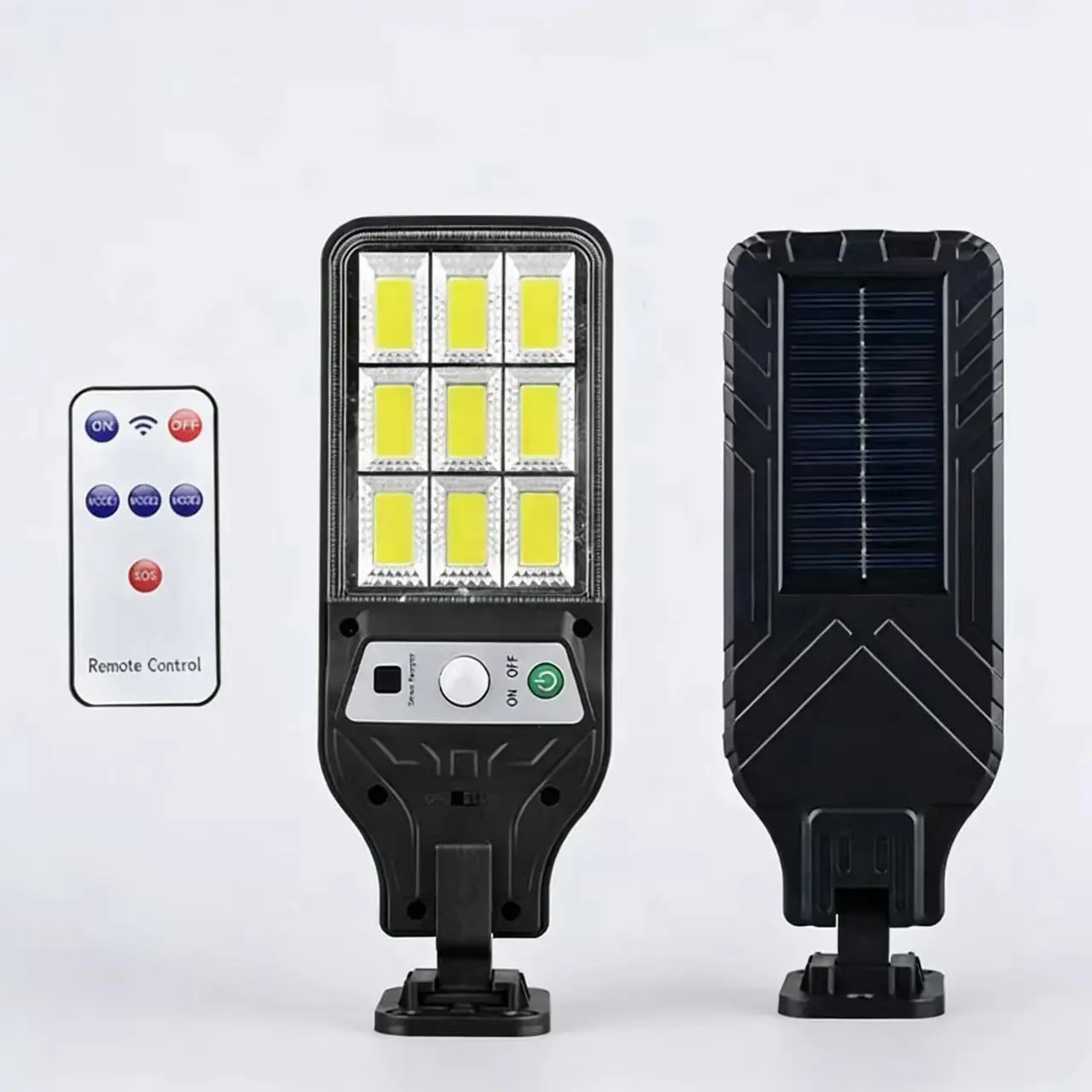 400000LM Solar LED Lights Outdoor With 3 Mode Waterproof Motion Sensor Security Lighting Wall Street Lamp for Garden Patio Path 260423