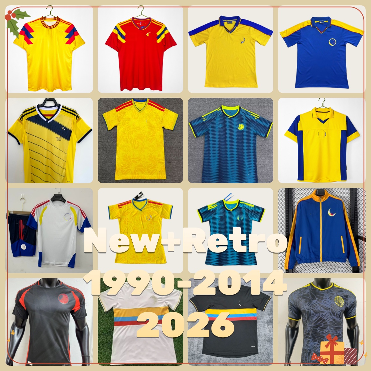 2026 World Cup Colombia jerseys 2026 LUIS DIAZ 100th Retro 1990 94 98 2014 Valderrama shirt Escobar JAMES Columbia soccer jersey Men Women football shirt Kit Jacket