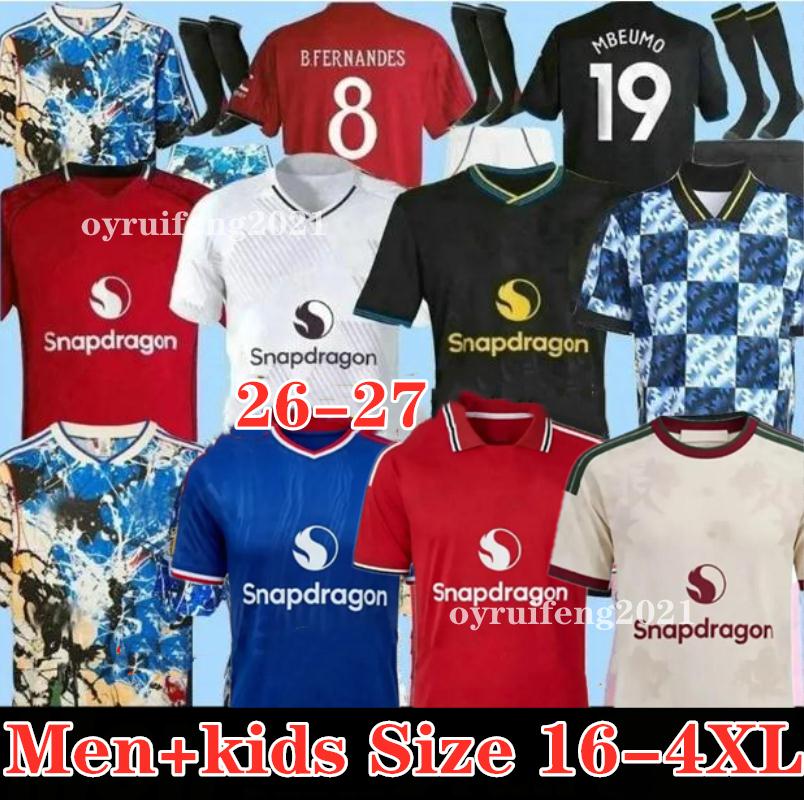 16-4XL 25 26 27 man unite AMAD Soccer Jerseys HOJLUND MAINOO football shirt CASEMIRO B. FERNANDES manchesteers unted men kids kits 2025 2026 CUNHA 111