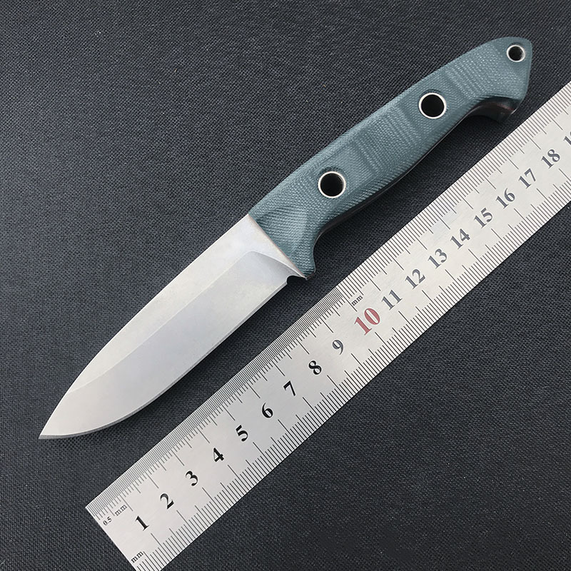 BM 162 Buschcrafter Fixed Blade Knife S30V Blade G10 Handle with Sheath Wilderness EDC Survival Rescue Hunting Knives
