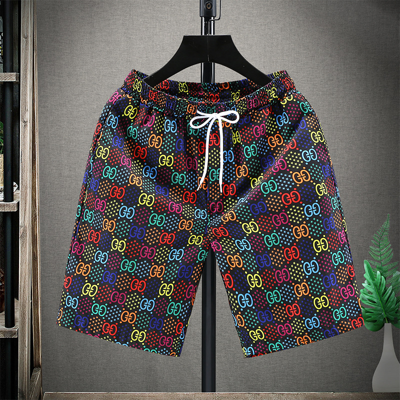 New Trend Pants Men Summer Beach Pants Men Sports Shorts Men 5 Points Straight Tube Pants Tide 2026