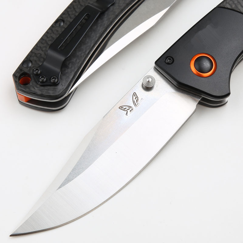 New Crooked River BM15080 Carbon Fiber/G10 Handle Mark S30V Blade Outdoor Camping Survival EDC Pocket Folding Tool Knife