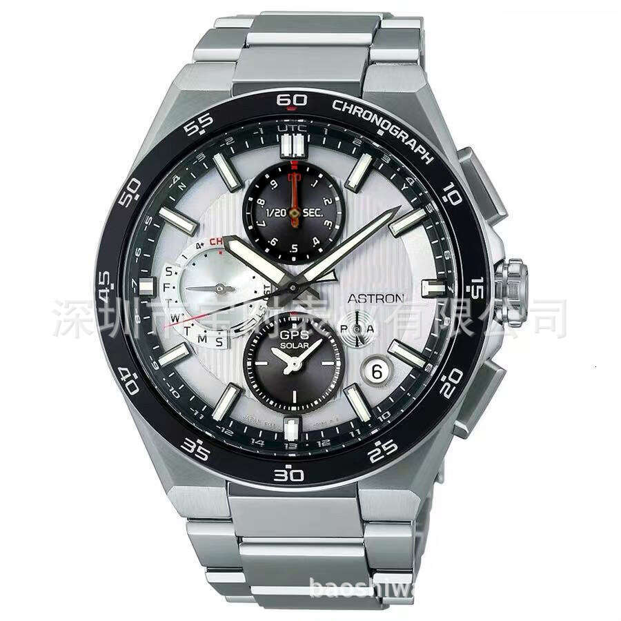 2025 New Cross-Border Hot-Selling Men's Multifunctional Fine Craft Business Quartz Stainless Steel Watch for Men