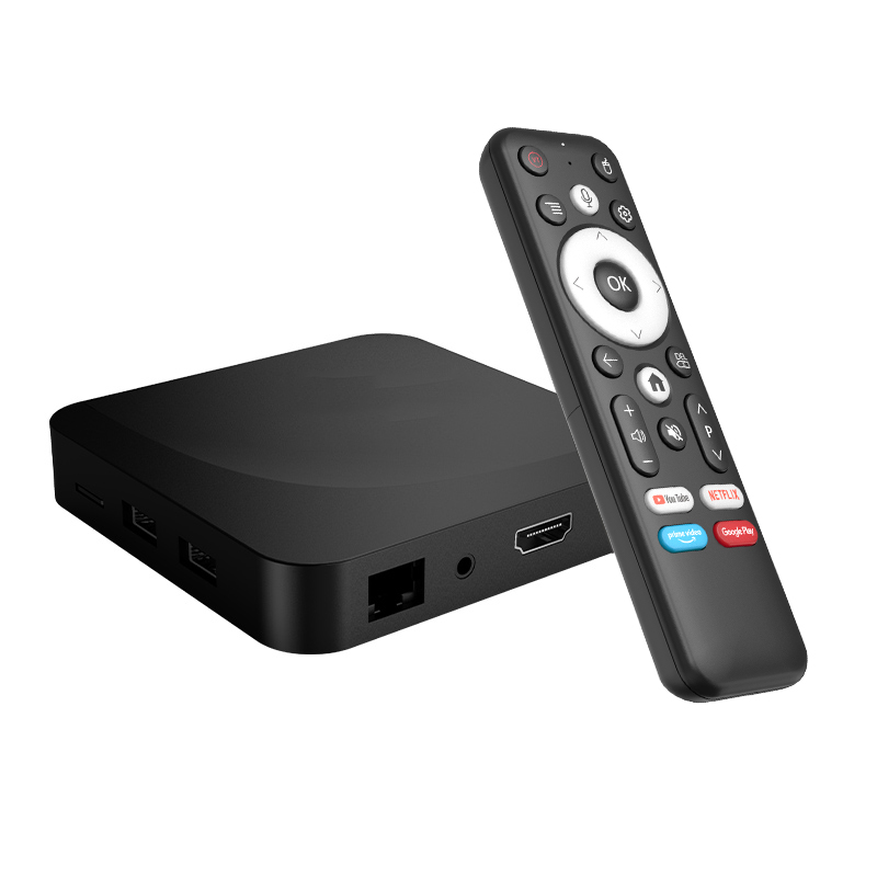 Android 12.0 TV Box Bluetooth Remote Receiver Allwinner H618 4GB 32GB 2.4G 5G WiFi 4k OTT Media Box