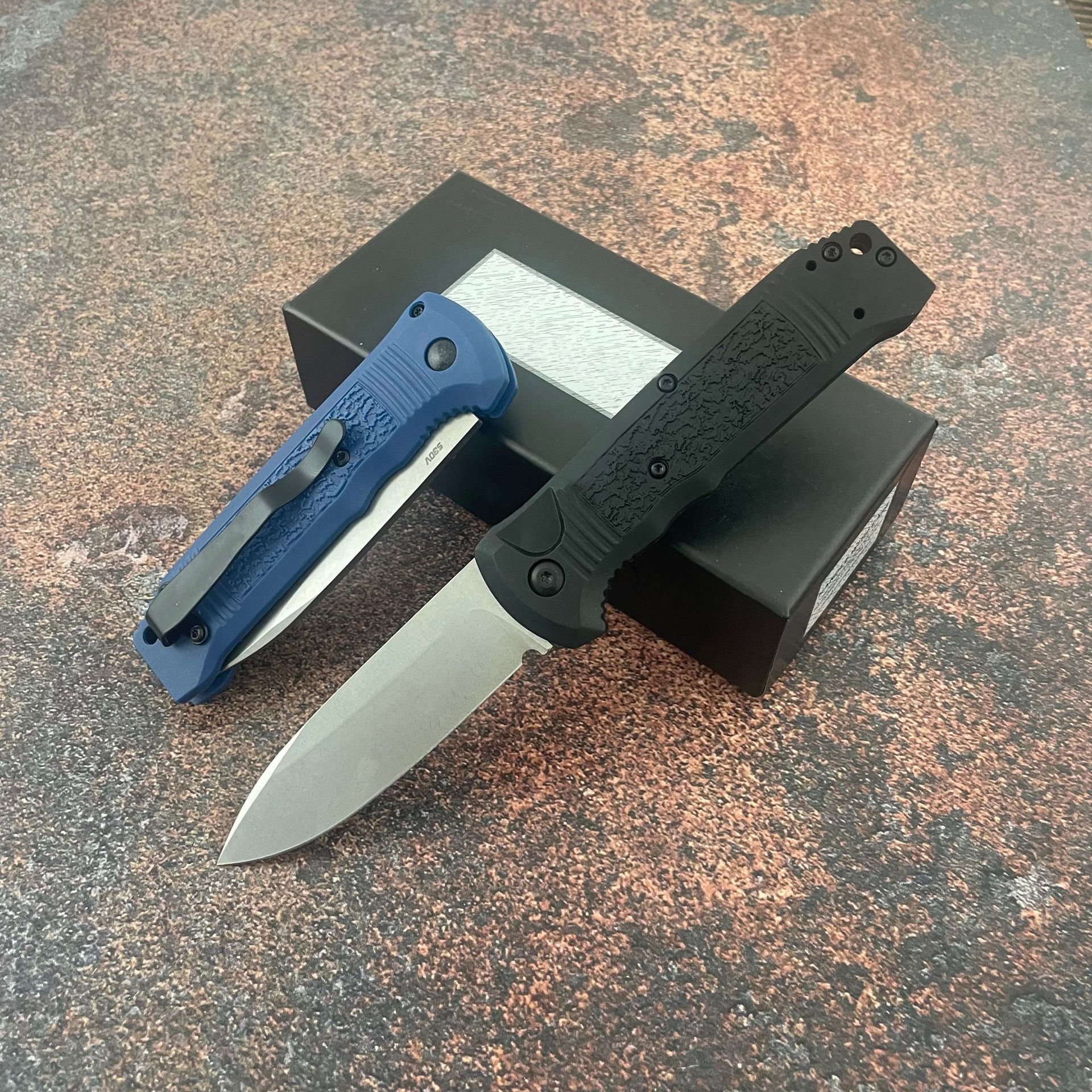 4400BK Folding Knife S30V Blade Nylon Fiber Handle Outdoor Camping Hunting Survival Multi Pocket EDC Tool Practical Knife