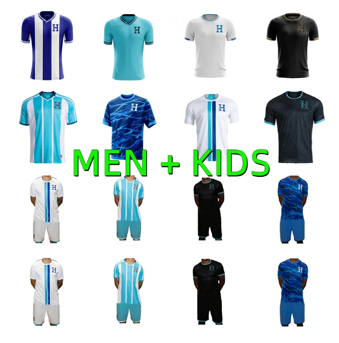 2026 2027 Honduras National Team Soccer Jerseys CARLOS RODRIGUEZ LOZANO QUIOTO GARCIA Home White Away Football Shirt 26 27 Preliminaries Mens Kids