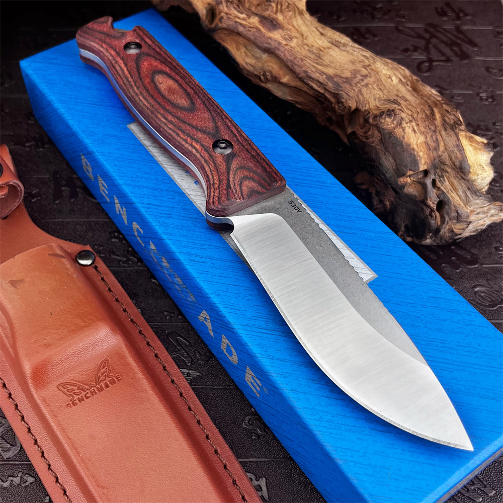 15002 EDC Outdoor Survival Pocket Knives High Hardness Outdoor Camping Straight Knife Tactical Knives Knife for Men Gifts Tools