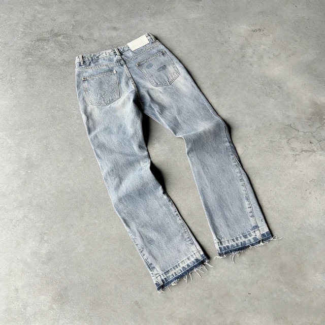 Men American street trend unisex jeans worn-out ins style high street pants personalized fashion jeans