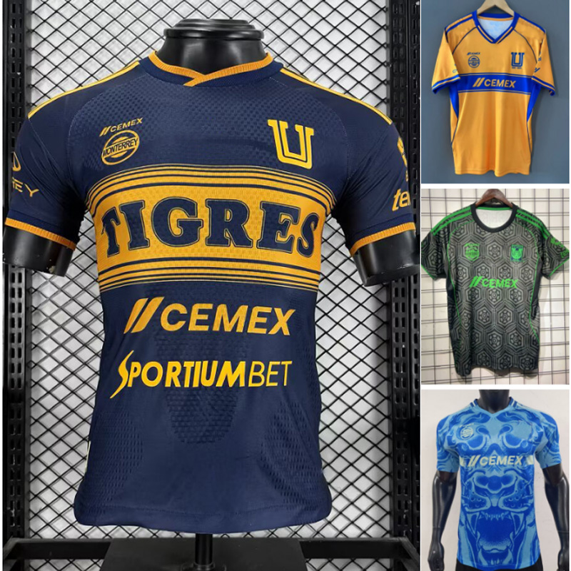 26 27 LIga MX GIGNAC tIGRES Soccer Jerseys UANL Player Fans football shirt 2026 2027 home away men Kids set size S-4XL goalkeeper shirt adult camesita de futol
