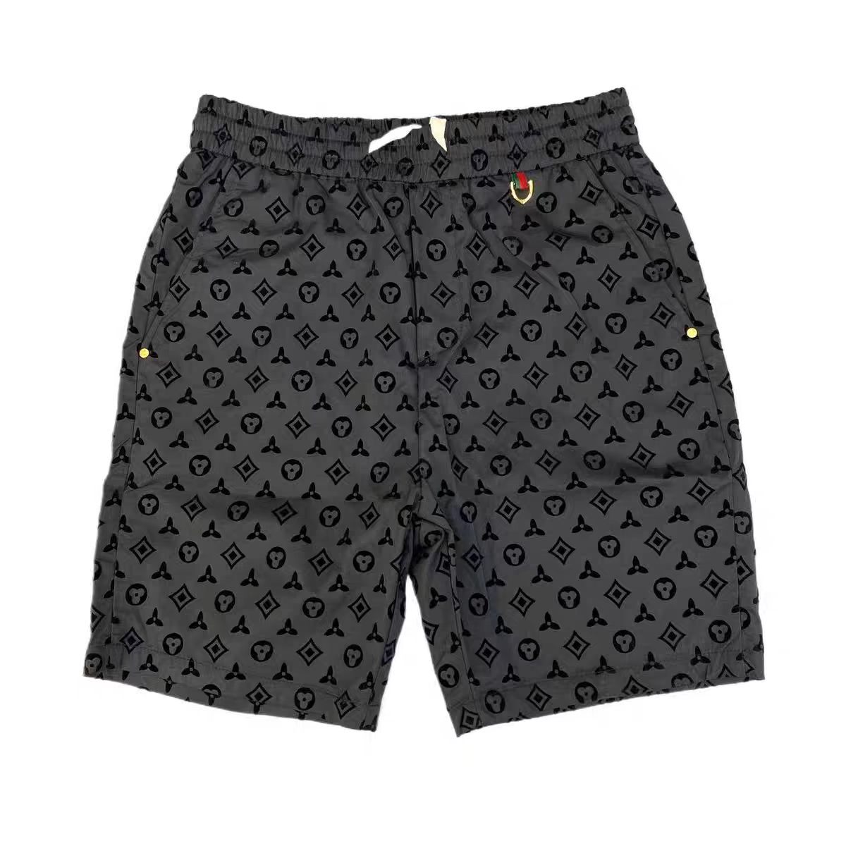 Luxury Brand Designer shorts Summer New Men's Casual Shorts Quick-Dry Stylish Breathable Straight-Leg Five-Point Beach Shorts