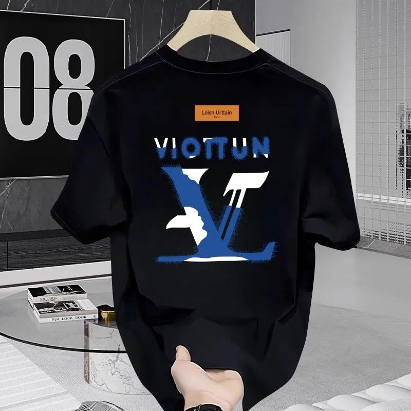 Designer T Shirt Elegance High-end Round Neck Hipster Fast Delivery Daily Wear Top Mens Clothes Refreshing Cotton Comfortable Fabric Sleeve