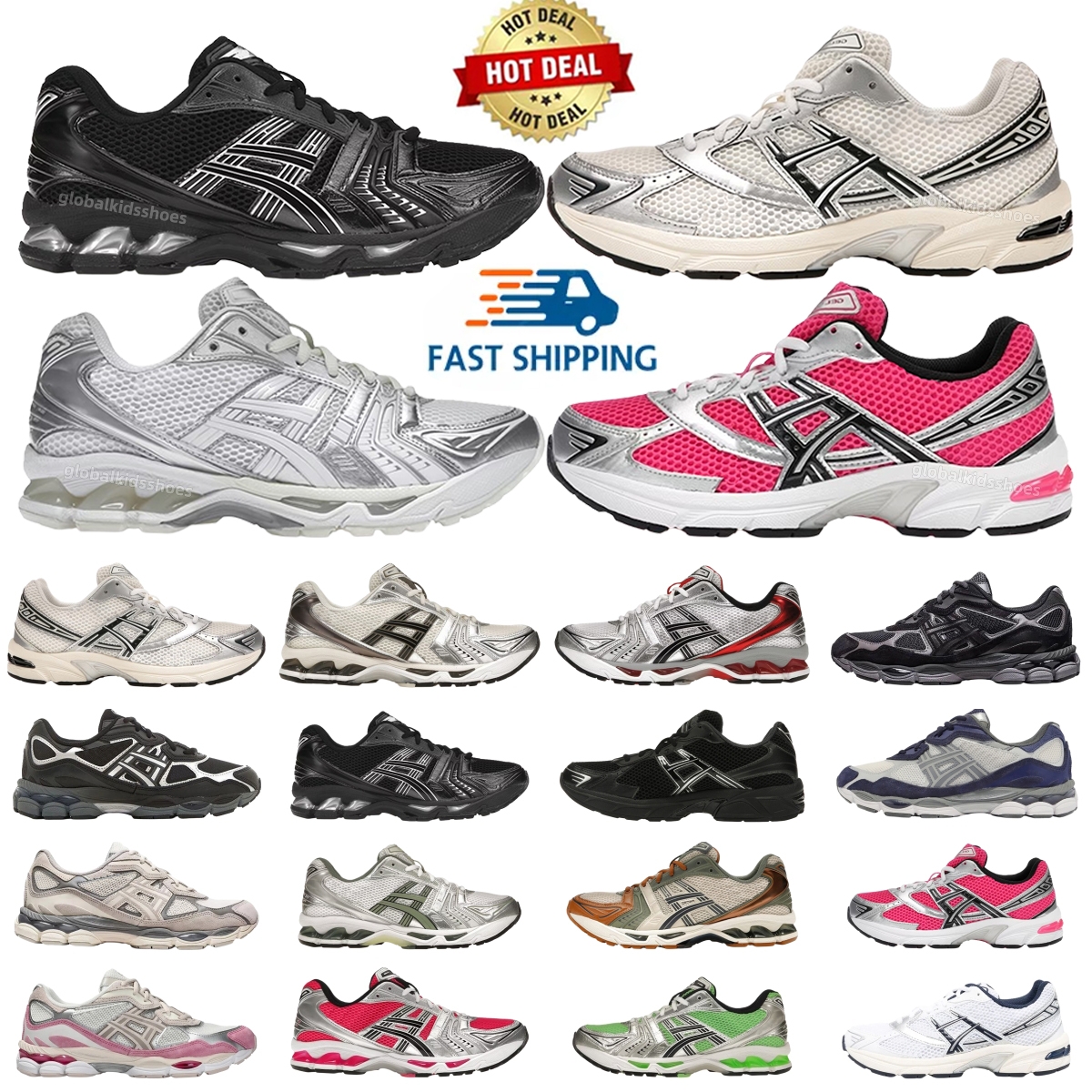 1130 K14 NYC Designer Running Shoes With Box Men Women Breathable Trainers Outdoor Casual Sneakers Comfortable Sports Footwear Black White Grey Pink Blue