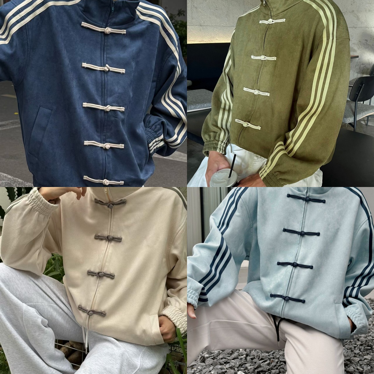 Mens Chinese Jackets High quality Lines Designer Jacket Coat Winter Autumn Outerwear Stylist Men Women Windbreaker Single Button Jackets Mens Coats Jackets