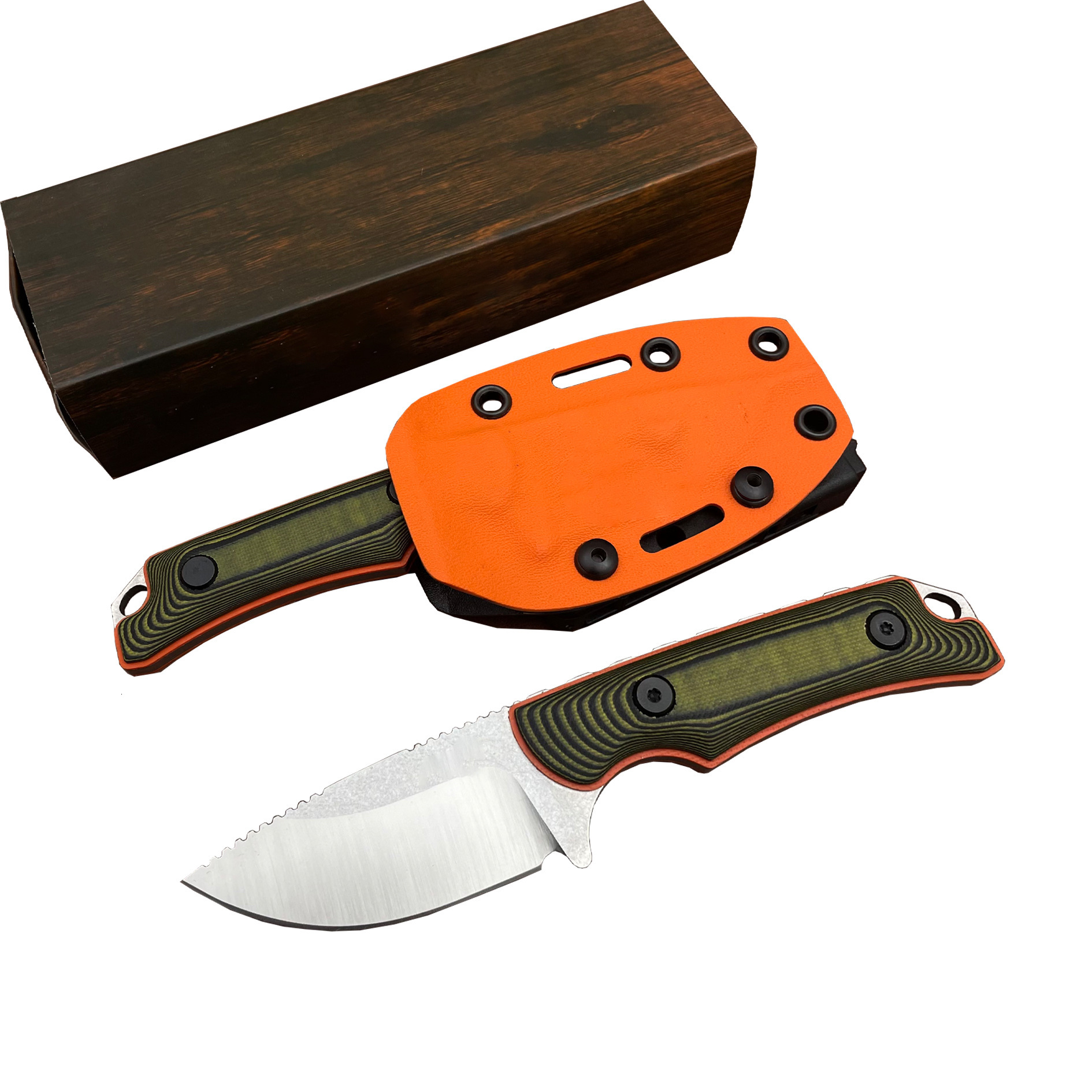 BM 15017 Fixed Blade Mini Knife S90V Drop Point G10 Handle with Kydex Sheath Camping Outdoor Multi-tool Utility Straight Knives