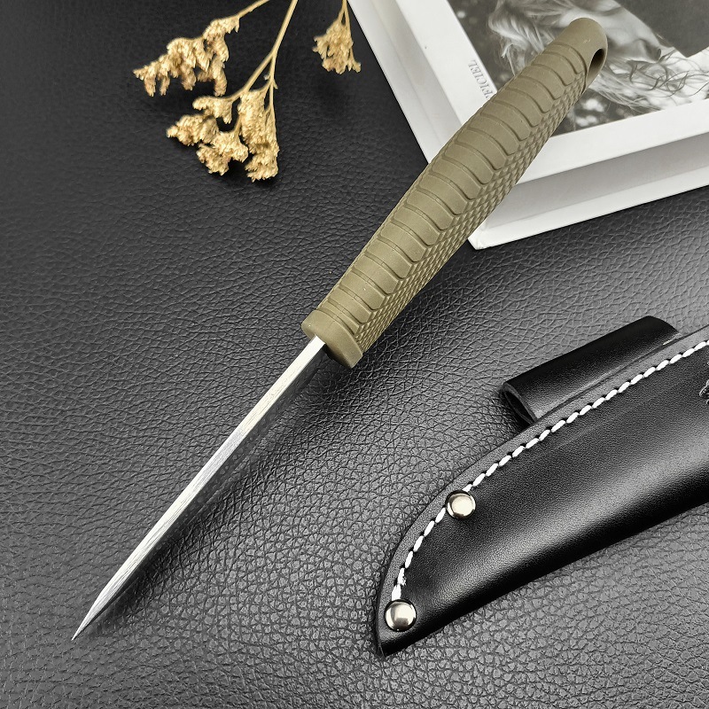BM 200 Fixed Blade Knife Outdoor Hunting Camping Knives 3V Blade Nylon Fiber Handle EDC Survival Hiking Cutting Tools