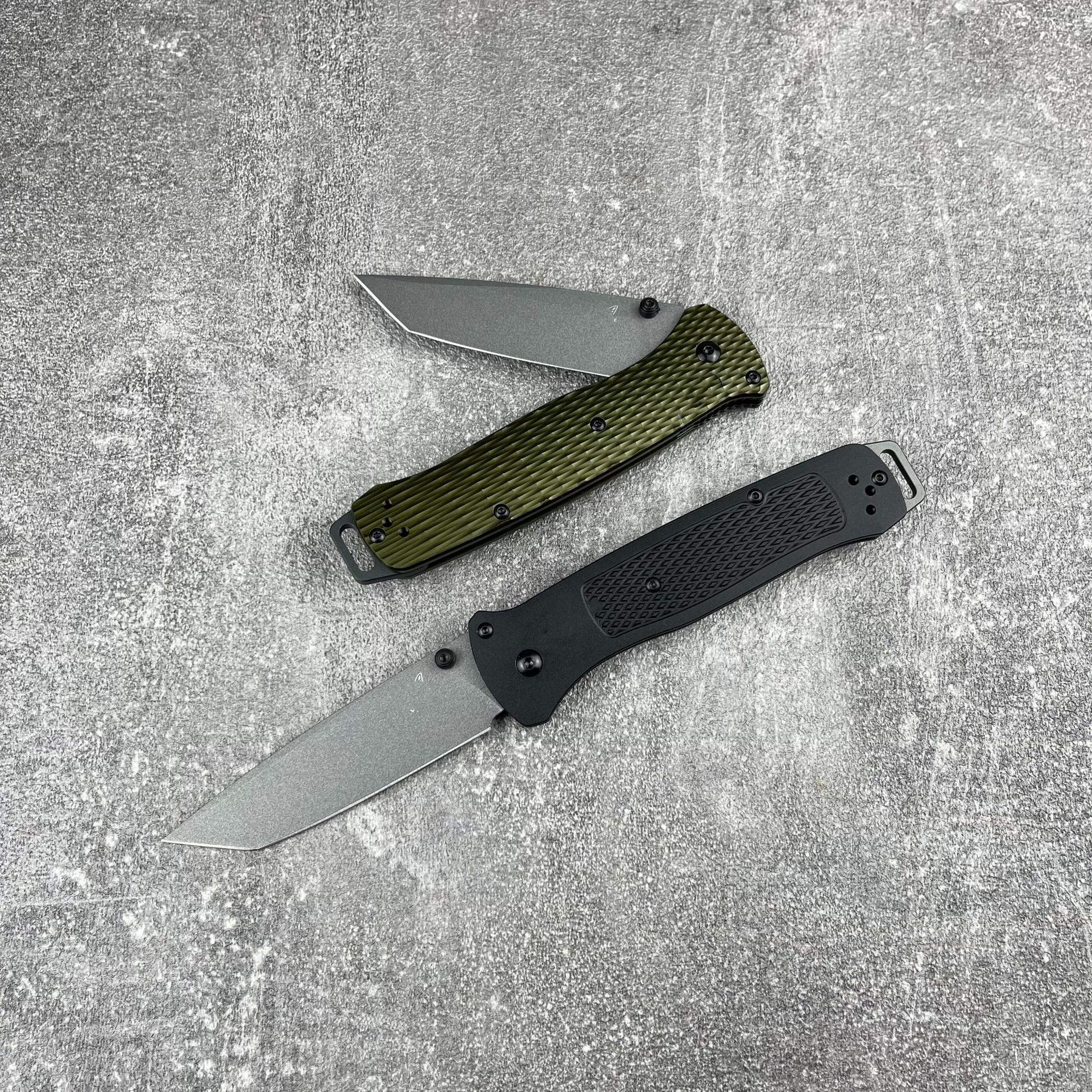 BM 537 Knife Self Defense Pocket Knives Outdoor EDC Survival Flipper Folding Knife Camping Hunting Tool Nylon Handle
