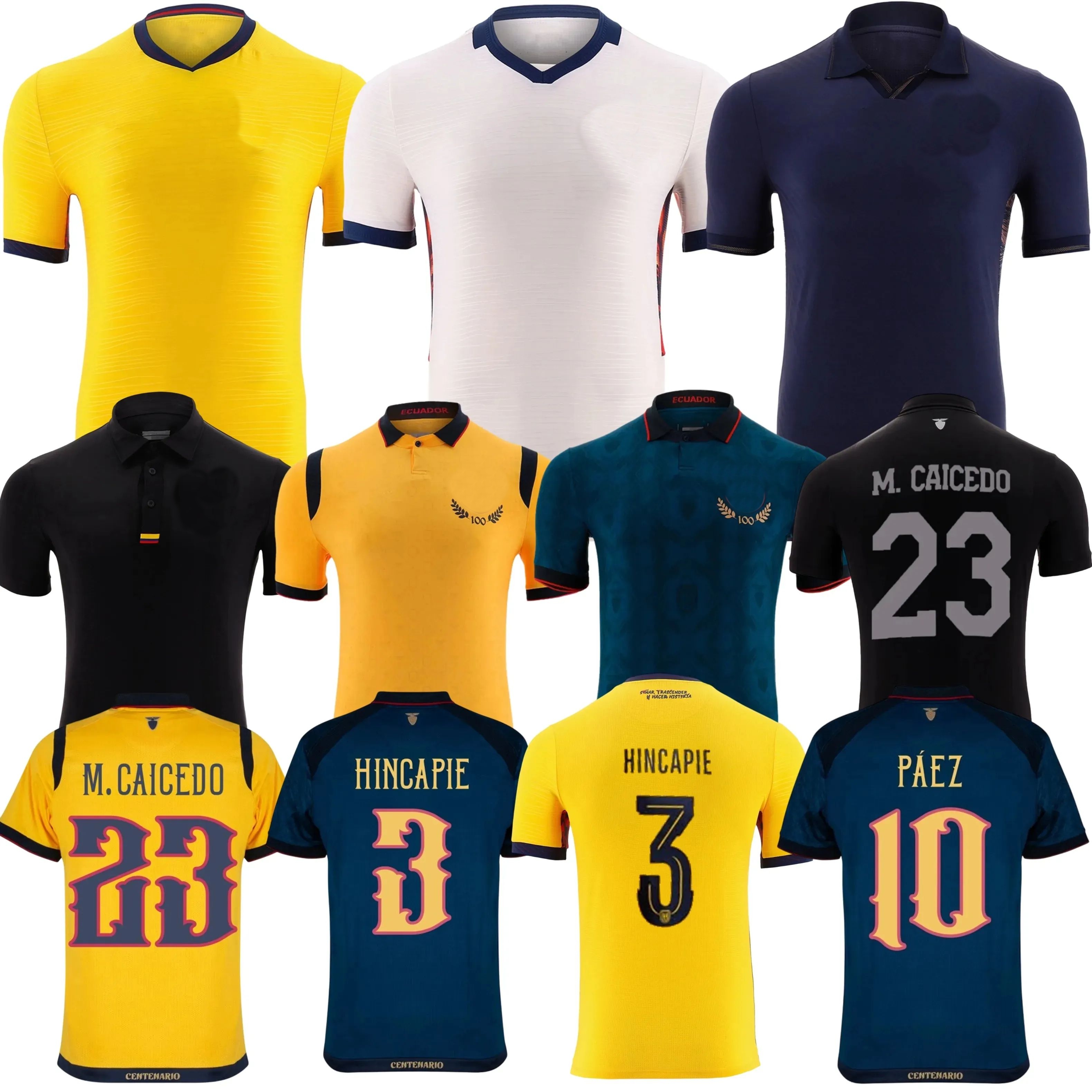 2025 2026 2027 Ecuador Soccer Jerseys national team PACHO ESTUPINAN HINCAPIE CAICEDO VITE VALENCIA ORDONEZ PLATA PAEZ CAMPANA 26 27 football MEN KIDS shirt