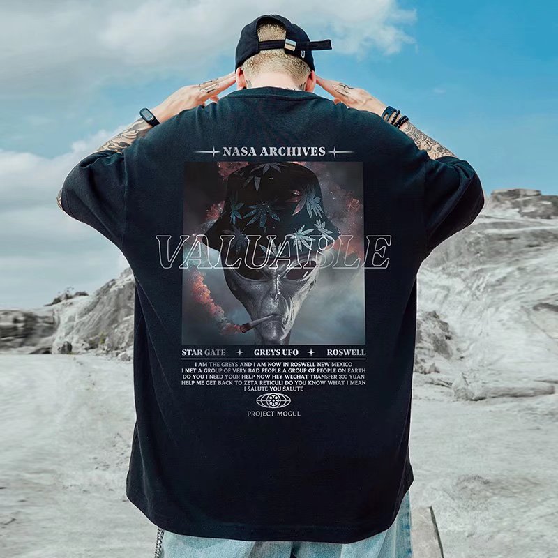 2026 New Men's Red Streetwear T-Shirt, Chinese Style Lion Print, Loose Casual Plus Size Short Sleeve Tee for Big Guys