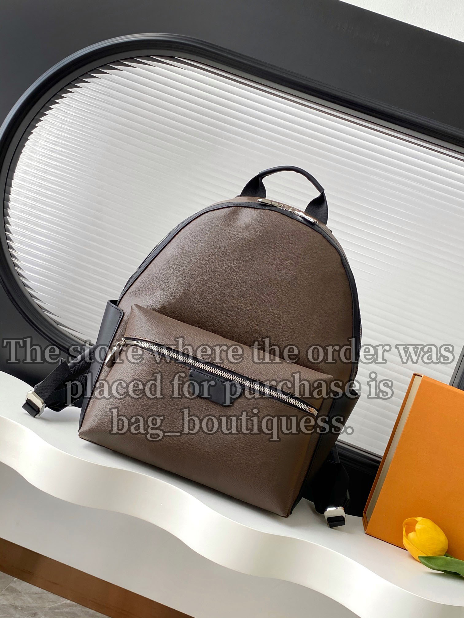 10A Mirror Quality Classic designer man student Backpack for men genuine leather double shoulder bag design handbag school Backpacks notebook