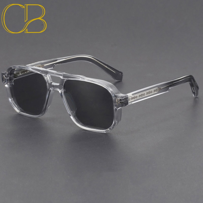 CB Vintage Punk Pilot Square Sunglasses Women For Men Luxury Brand Designer Shades Outdoor Driving Popular Sun Glasses Prescription Myopia Fashion Acc