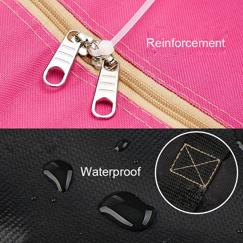 130L Large Capacity Folding Luggage Bag Unisex Thickening Oxford Cloth Travel Duffel Bags Sturdy Moving House Storage 260424