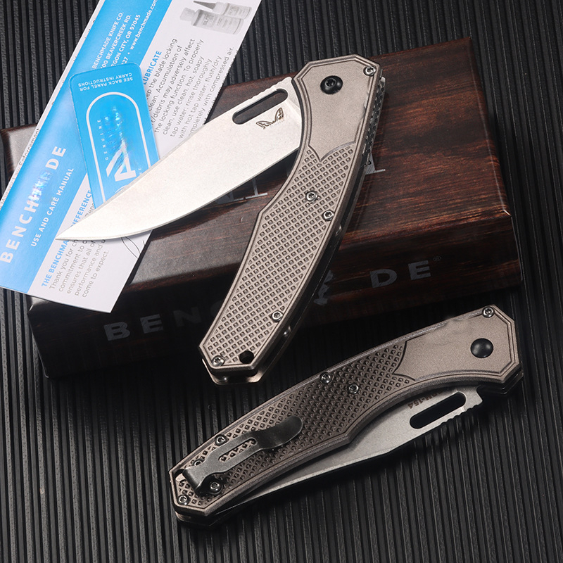 New 15535 Outdoor Camping Folding Pocket Knife Tactical Hunting CPM154 Blade Portable Utility Fruit Self-defense Knives EDC Tools