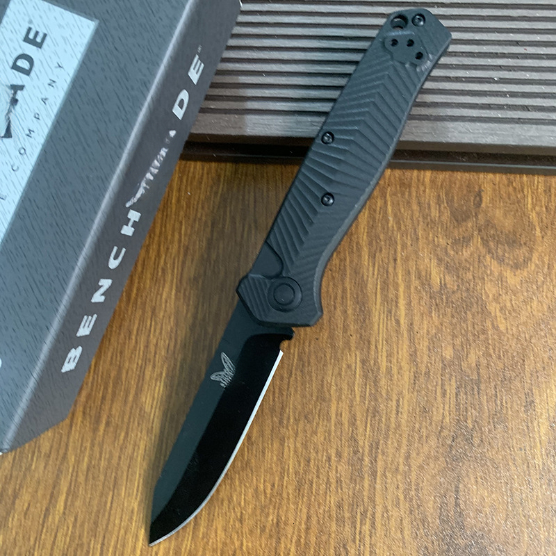 8551BK Durable Pocket Knife S30V Steel Blade Nylon Fiberglass Handle Outdoor Camping Survival Portable Folding Knife Men's Gift