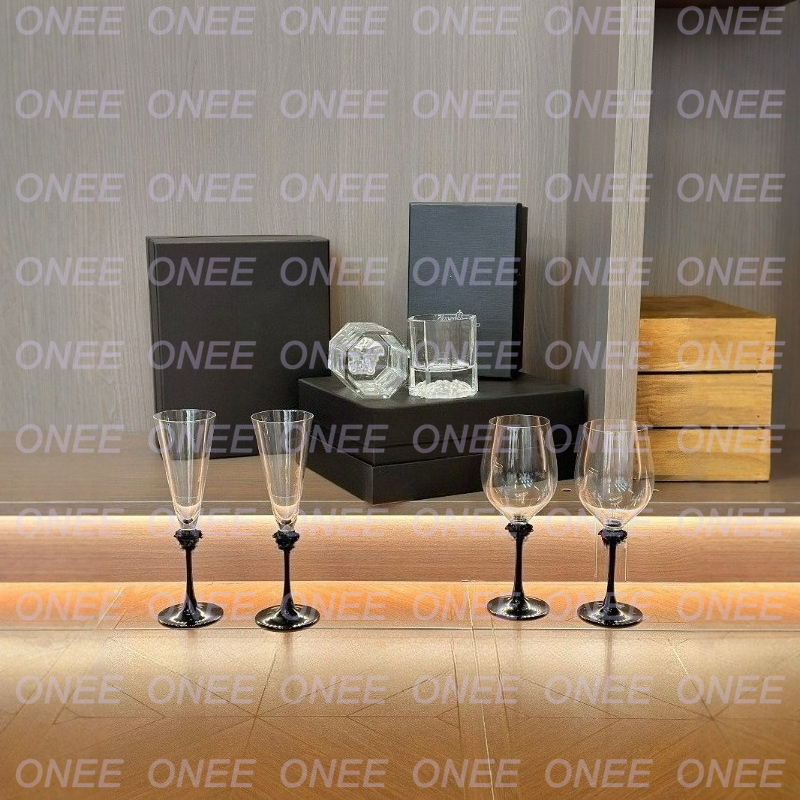High-quality fashionable crystal cups red wine cups champagne cups goblets gift set of European crystal glass red cups goblets se