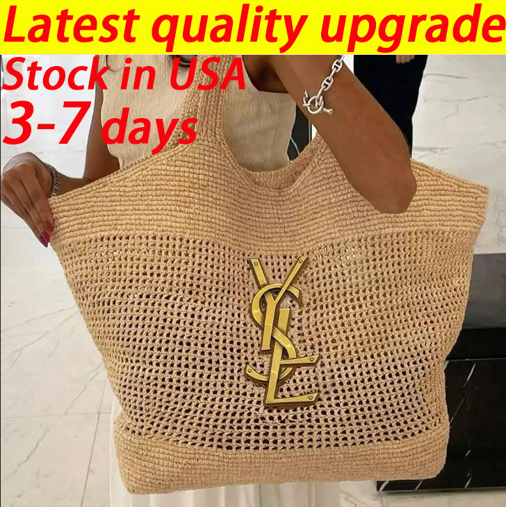 12A 1:1 beach bag straw bag Designer Bags 2026 Trends Tote bag Shopping Bag tote bag with Inserted Buckle Large-capacity for Women bags Large Capacity luxury Bags Beach