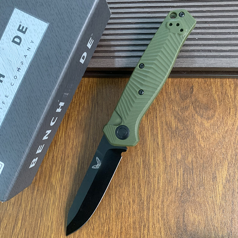 8551BK Durable Pocket Knife S30V Steel Blade Nylon Fiberglass Handle Outdoor Camping Survival Portable Folding Knife Men's Gift