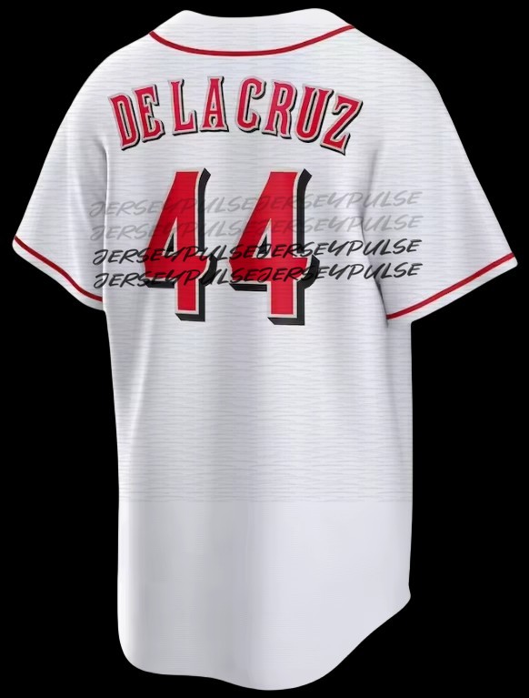 De La Cruz 2026 City Connect Baseball Jersey CincinnatiS Hunter Greene Spencer Steer Eugenio Suarez KeBryan Hayes Matt McLain Sal Stewart Noelvi Marte