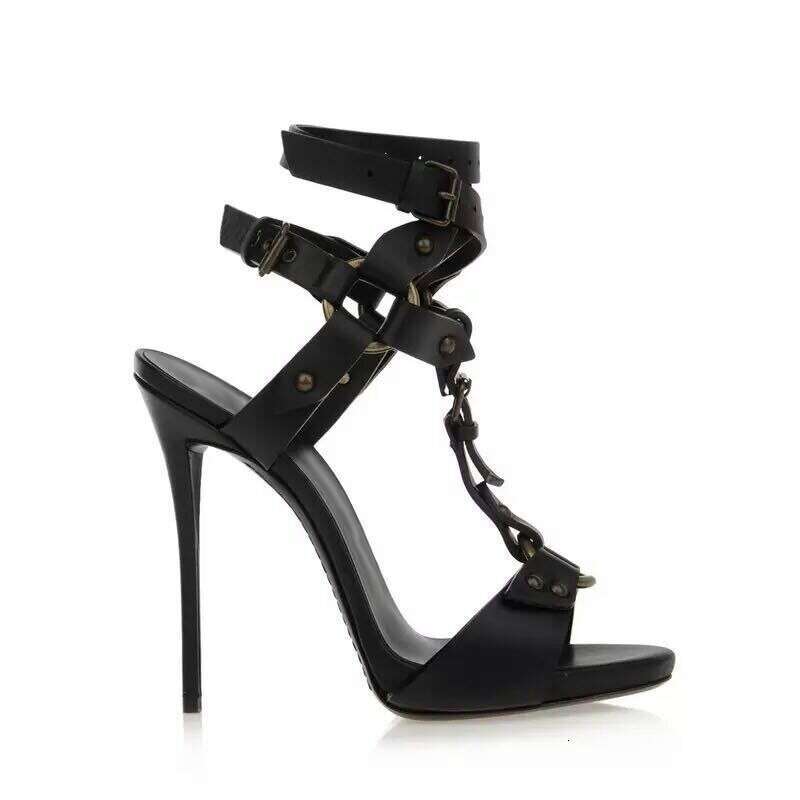 Cross Border Independent Station Fashion Show Lace Up Heel Sandals Women S Shoes Sexy Ultra High Elegant Stiletto Heels