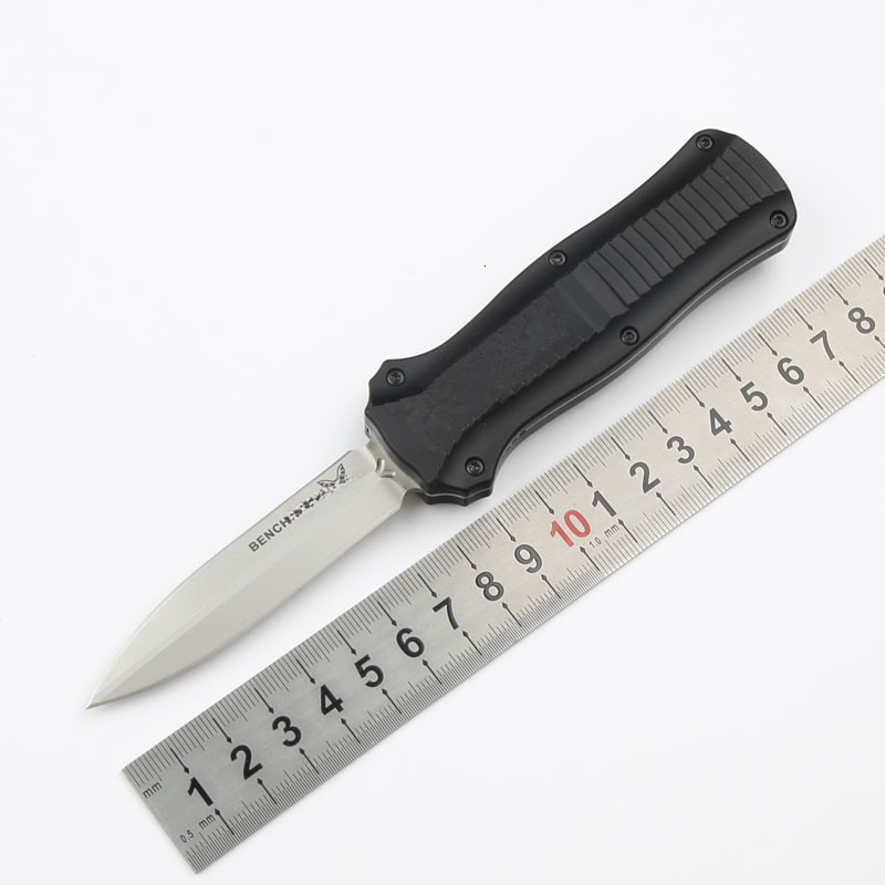 3300mini Outdoor High Hardness Mini Folding CNC Aluminum Alloy 6061 Titanium Coated Wilderness Survival Camping Sharp Portable Knife Pocket Knife