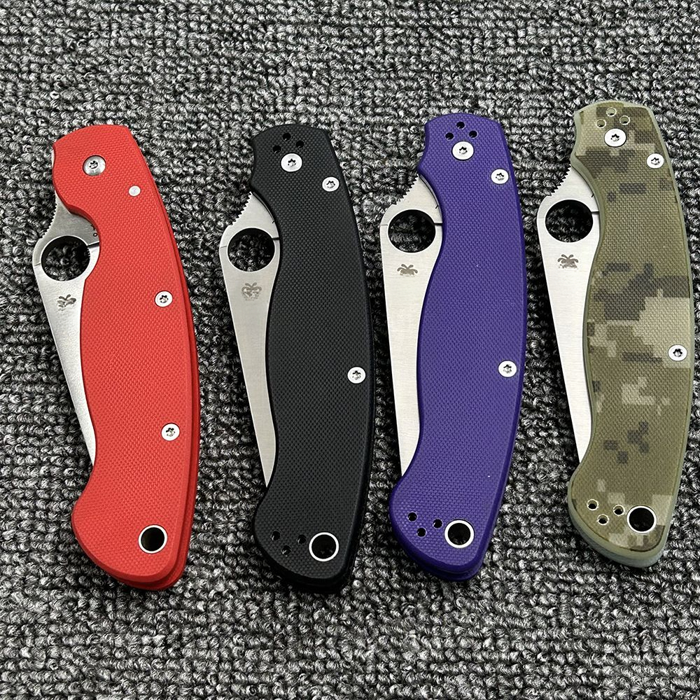 C36 G10 handle bearing folding knife, high hardness outdoor camping wilderness survival pocket tool knife Pocket Knife