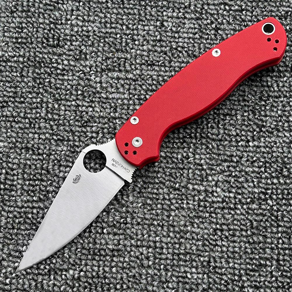 C81 Bearing S45VN G10 Handle Folding Knife High Hardness Outdoor Camping Wilderness Survival Pocket Tool Pocket Knife