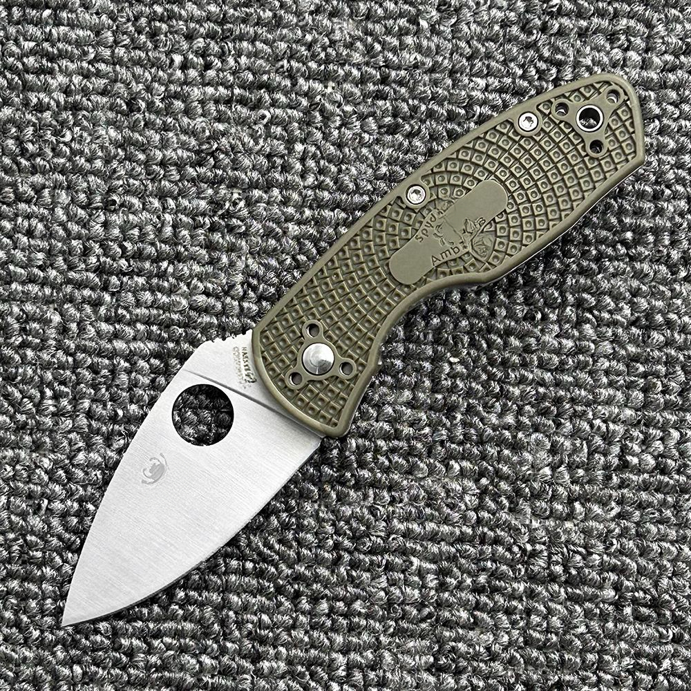 C148 Nylon Handle Small Folding High Hardness Outdoor Camping Wilderness Survival Pocket Tool Knife Pocket Knife