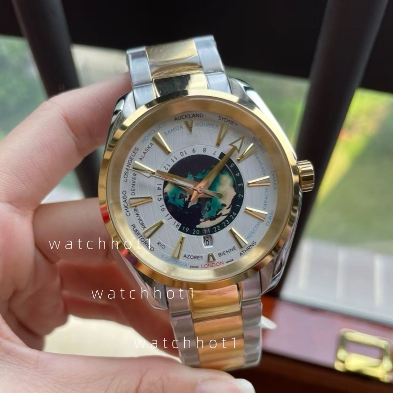 Men Watches Designer automatic watch Size: 41mm Orologio impermeabile watches men High quality watch With Stainless Steel Rubber Mesh Strap Timepiece Fashion