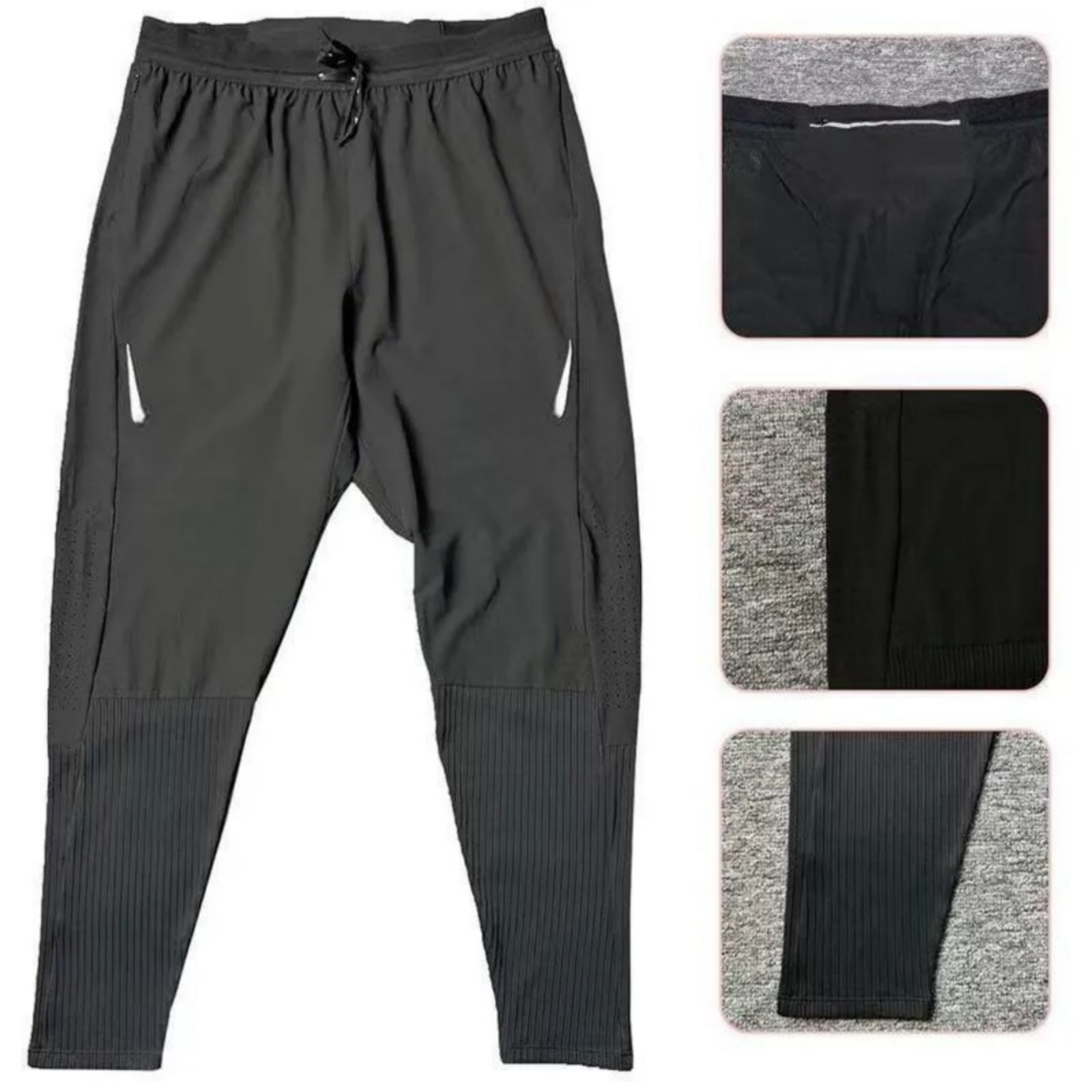 Phenom elite Trail Designer Running Pants Sports stretch sweatpants niki running mens elastic fiess tights sportswear training compression jogger pants