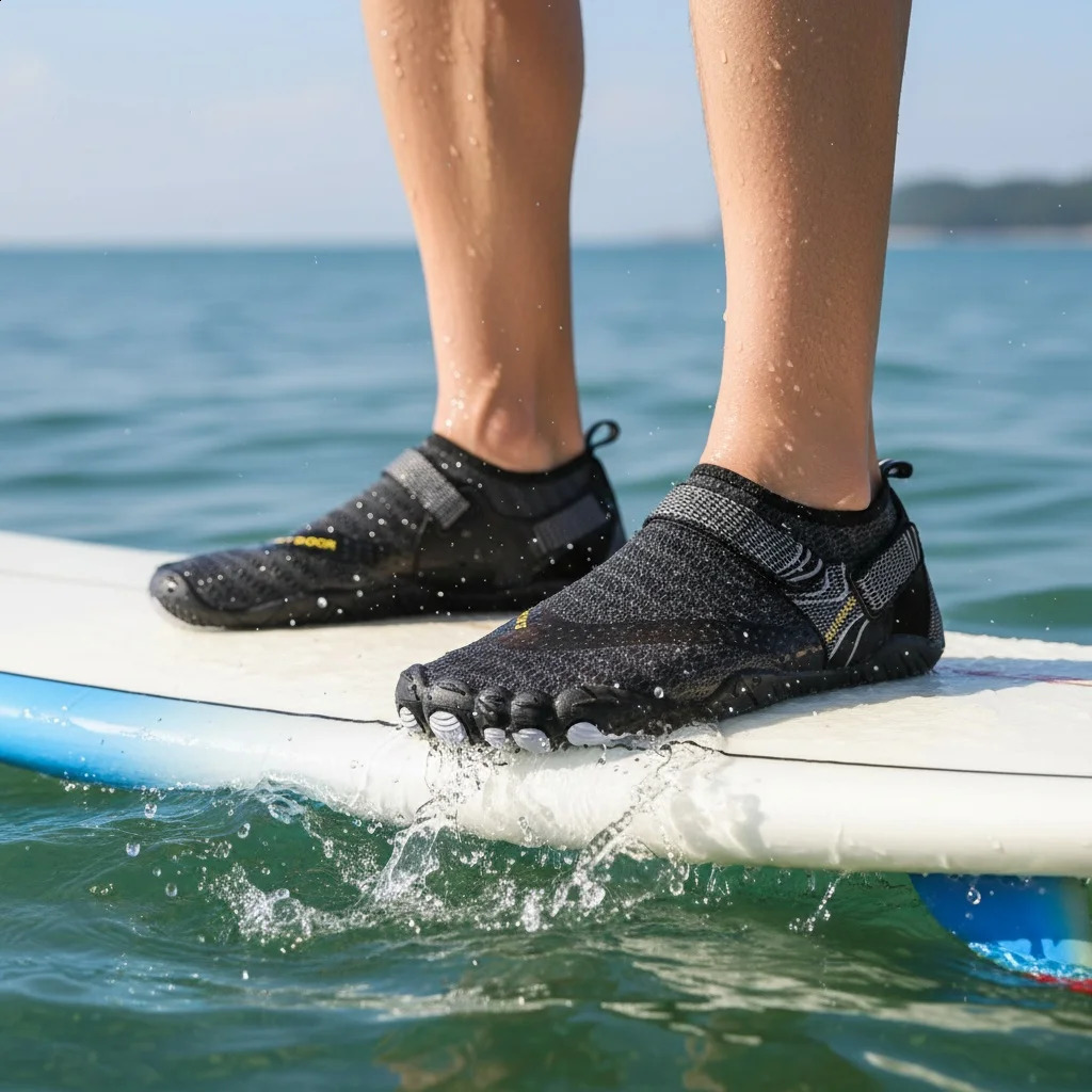 Barefoot Aqua Shoes For Women Men AntiSlip QuickDrying Water Beach Swimming Sneakers Unisex Sport Upstream Shoe 260424 - view 4