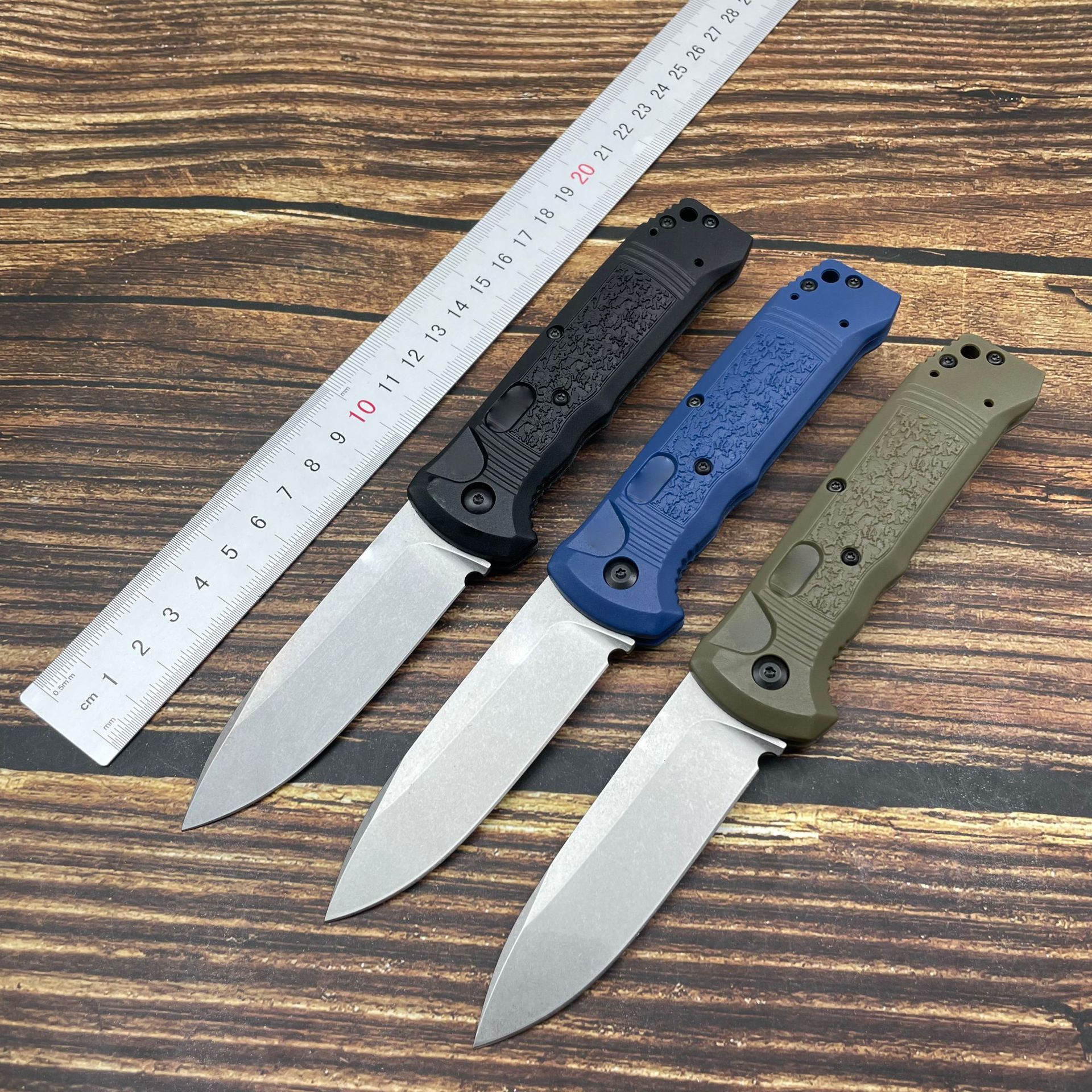 High quality BM4400 Folding Knife high hardness S30V Blade Nylon fiber Handle tactical potrable edc tool