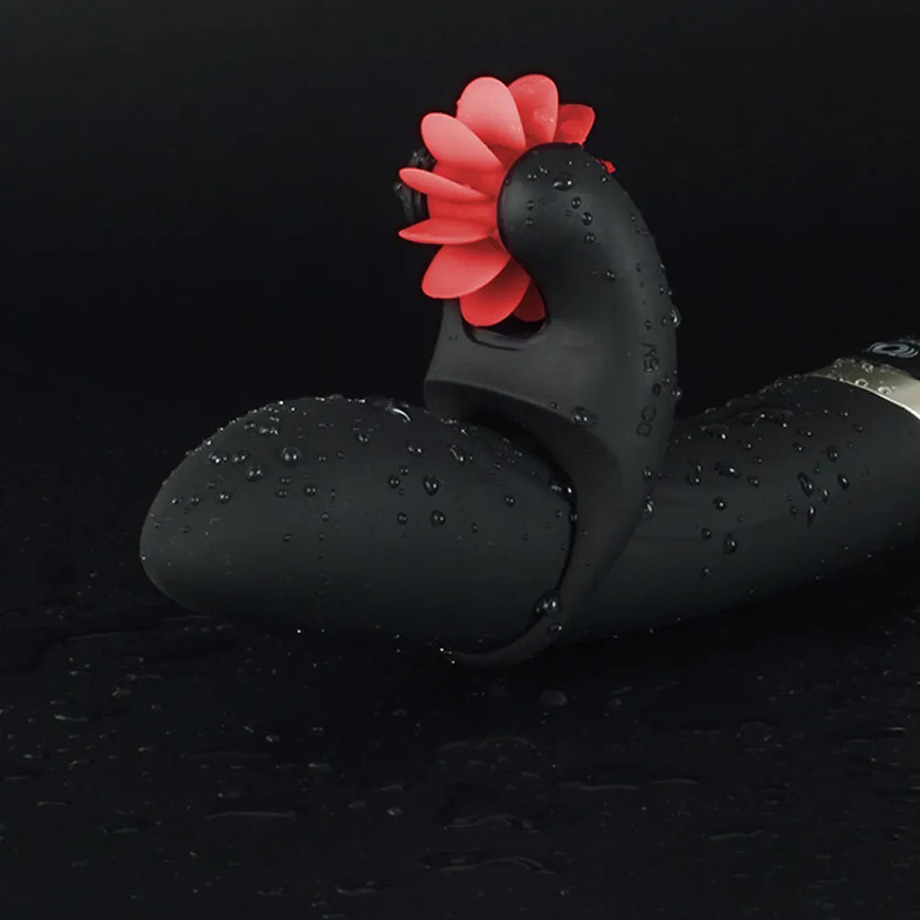 adult toys 2026 New 10 Speeds Vibrators Penis Cock Rings Sex Toys For Couple Male Delayed Ejaculation Rotation Clitoris Stimulator Tongue Licking 1012