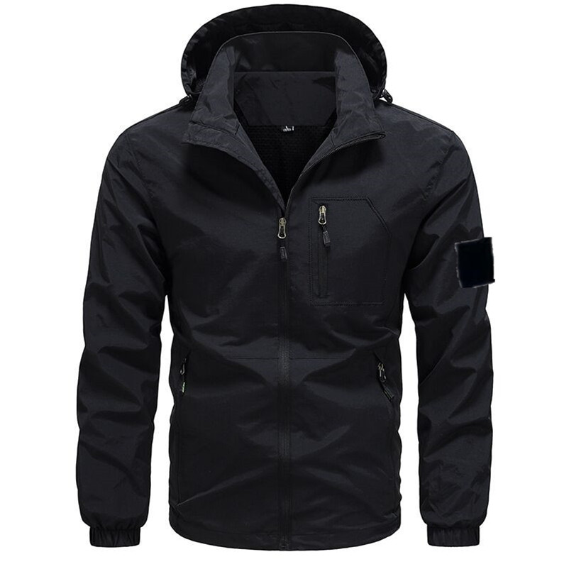 Designer Mens stones jacket islands Style For Men Women Windbreaker Coat Long Sleeves Fashion Jackets With Zippers Outwears designer Coats