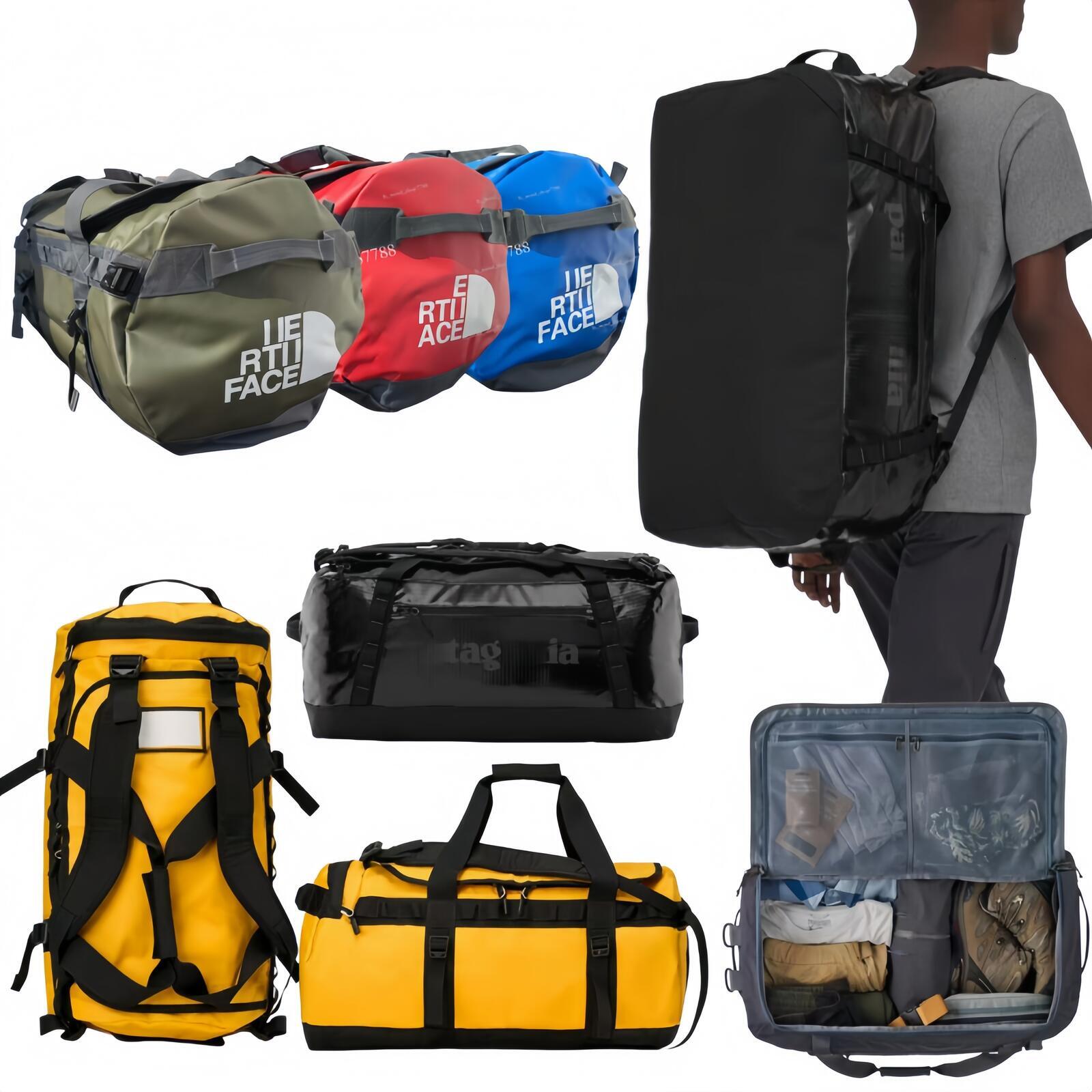 40-132L Travel Bag north Travel Bag patagonia Travel Bag sup Large Super large capacity Multi color Multi style Fashion Bag Outdoor Hiking Lightweight Waterproof