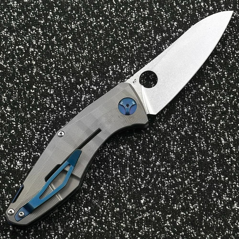 C235TIP Carbon fiber/titanium alloy handle outdoor folding for camping, survival, sharp tactical tool knife Pocket Knife