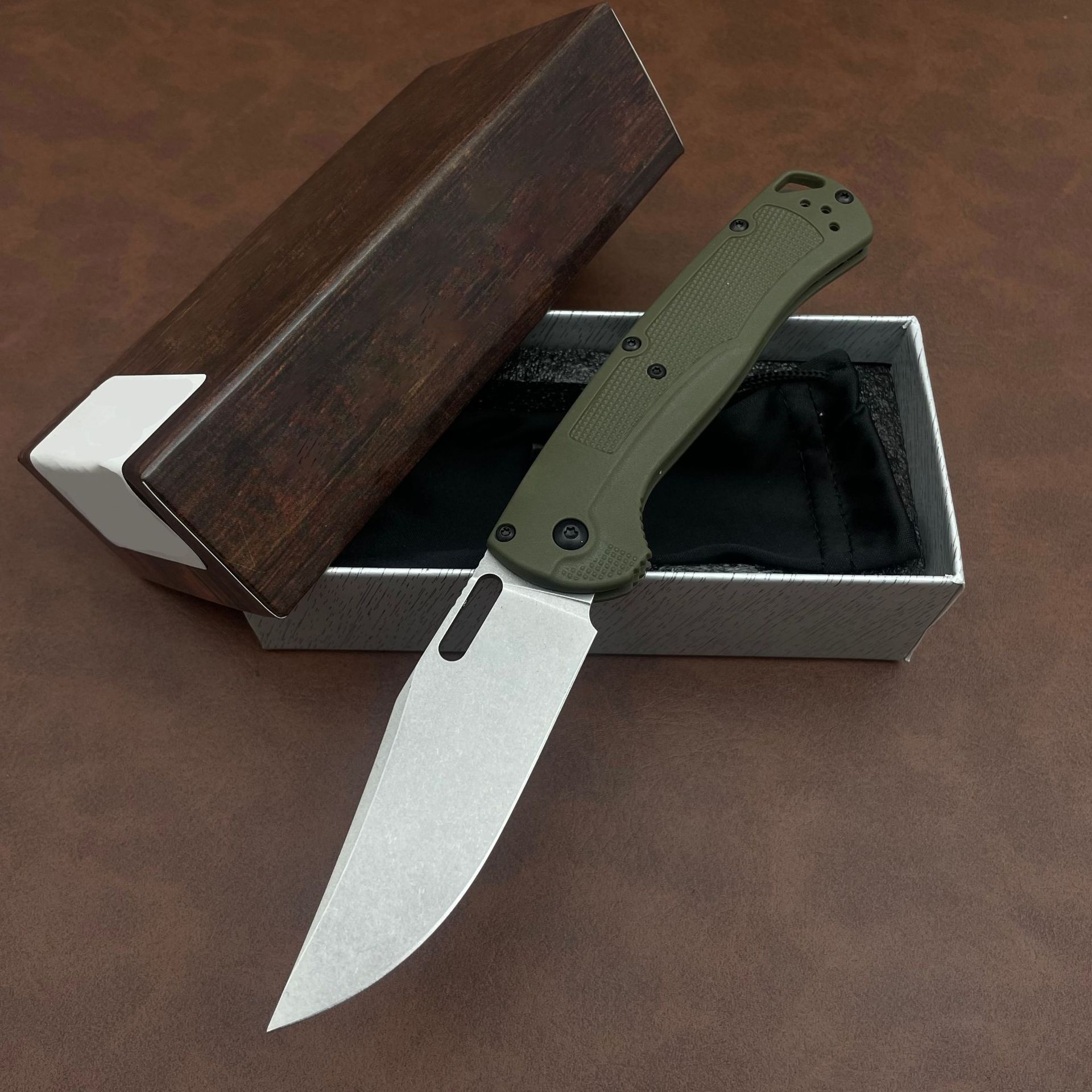 New Outdoor BM 15535 Tactical Flipper Blade Folding Knife Multi EDC Utility Self-defense Hunting Knives Pocket Survival Knife