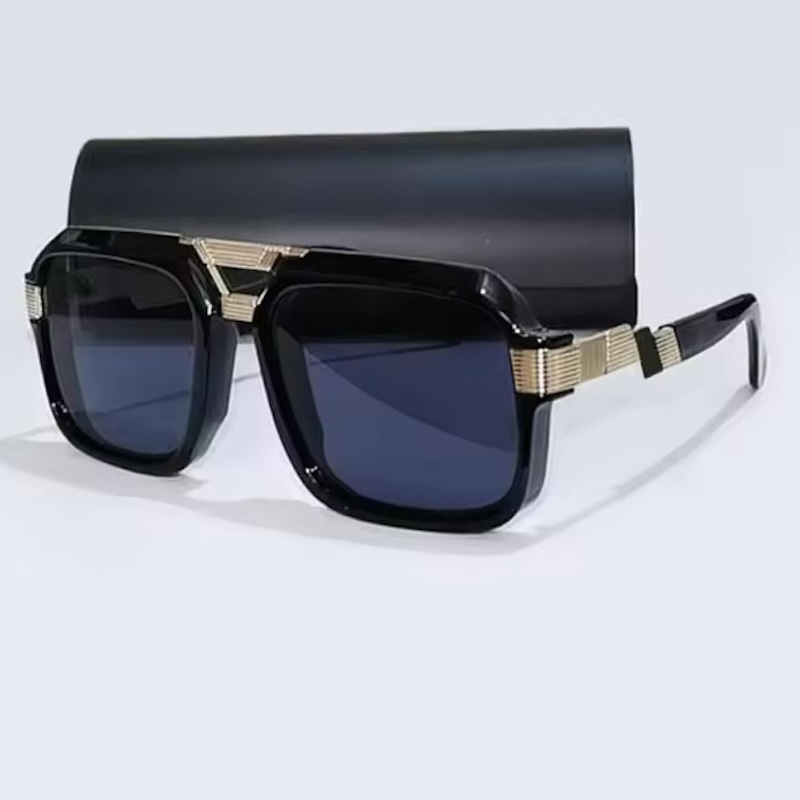 Luxury Original Sunglasses MOD669 Brand Designer Men box Trendy UV Protection Cool One Piece Beach Travel Sports Cycling Oversized Big Square Fashion 